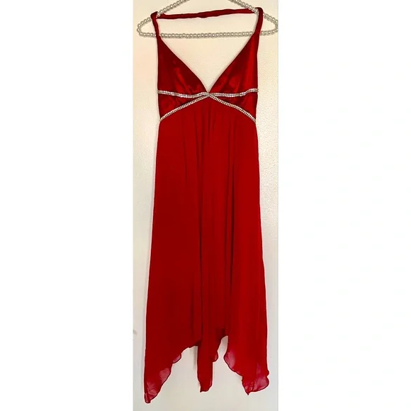 slim fit dress slacks Stolen Stores Halter Bias Maxi Slip Dress in Cobalt